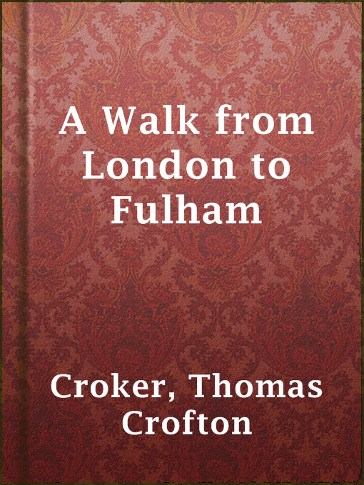 Cover image for A Walk from London to Fulham